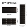 COZY SEEKER Upholstered Wall Mounted Headboard, 3D Soundproof Wall Panels