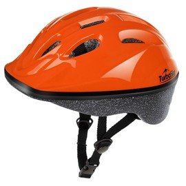 TurboSke Toddler Kids Bike Helmet, Multi-Sport Helmet Size Adjustable for Boys and Girls (Glossy Orange, Small: 48-52cm/18.8"-20.5")