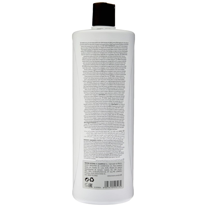 Nioxin System 4 Cleanser 1000 ml