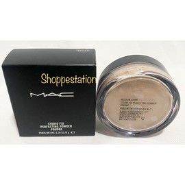 M·A·C MAC Studio Fix Perfecting Powder Shade MEDIUM DARK 0.28oz / 8g New In Box