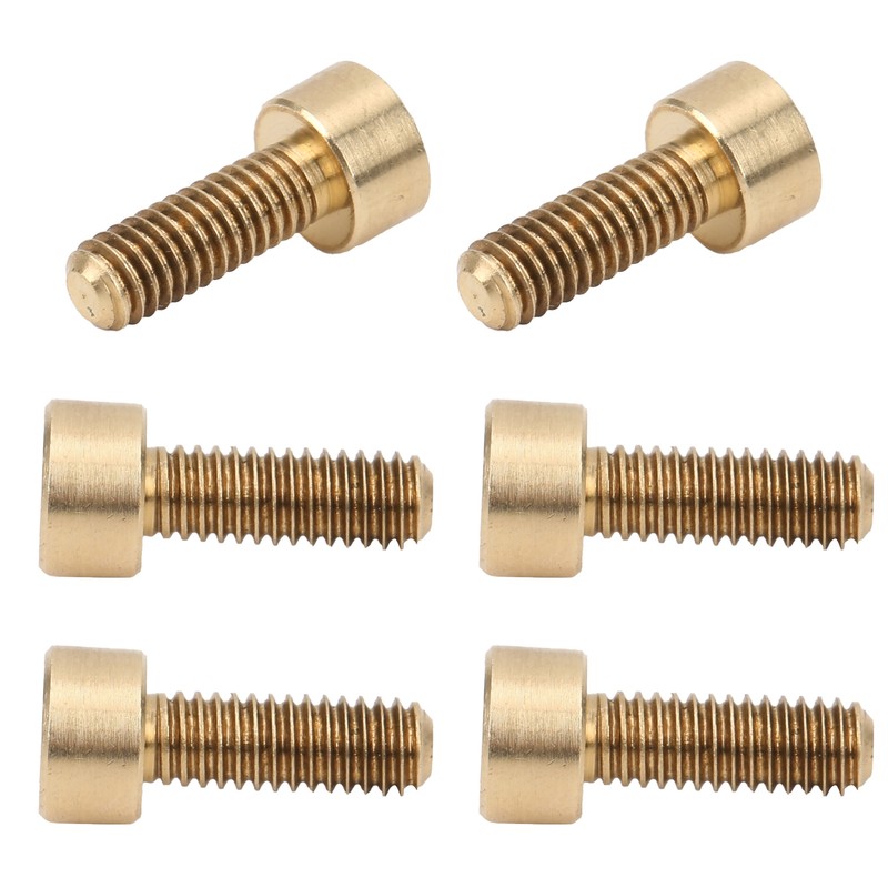 50Pcs Cap Hex Socket Screw Copper Fastener Hardware Tools Industrial