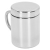 Stainless Steel Double Walled Mugs Shatterproof Warm Cold Use Tea