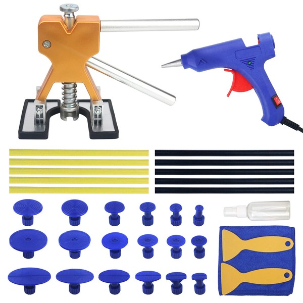 Tosucs Dent Repair Tool Paintless Car Dent Puller Kit with
