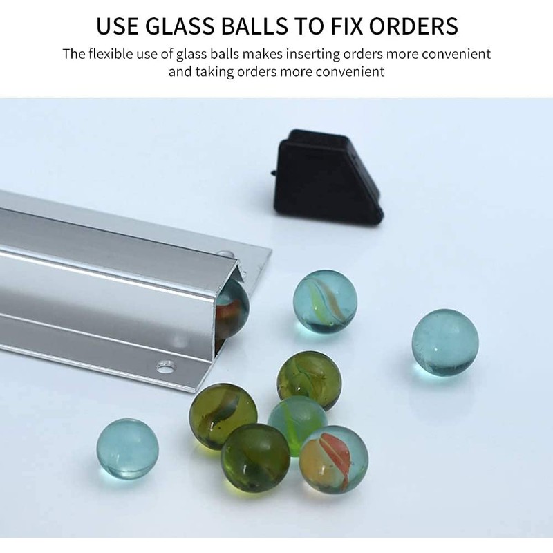 Restaurant Order Grabber,30cm Tab Grabber Kitchen Order Holder Aluminium Order