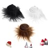 Pack of 3 Faux Fur for Crafts, 5 x 150