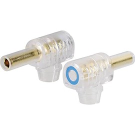 BKL Electronic BANANEN-WINKELKUPPLUNG 4 MM VERGOLDET SW