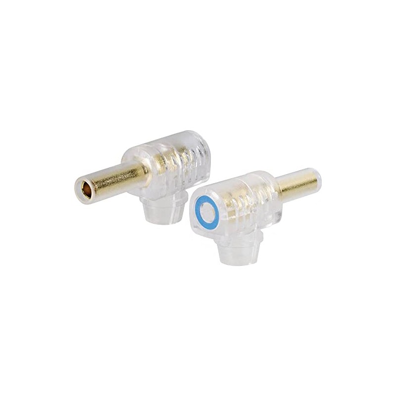 BKL Electronic BANANEN-WINKELKUPPLUNG 4 MM VERGOLDET SW