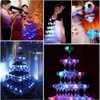 ZuoMei 12pcs Ice Light Cube Ice Cube Light Glow Ice