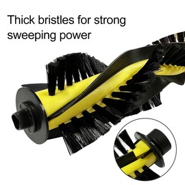 iDMRURvm 4 side brushes, 1 roller brush, 4 filters for Tesvor X500/X500 Pro/M1 T8 S6/Neatsvor X500/600 Pro