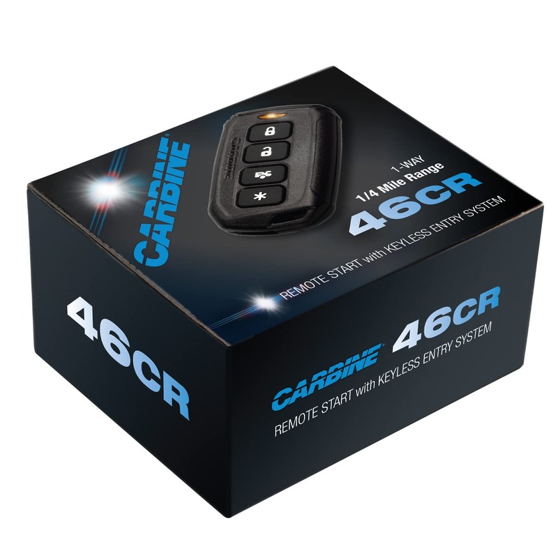 CARBINE 46CR | 1-Way 1/4 Mile Range Remote Start &