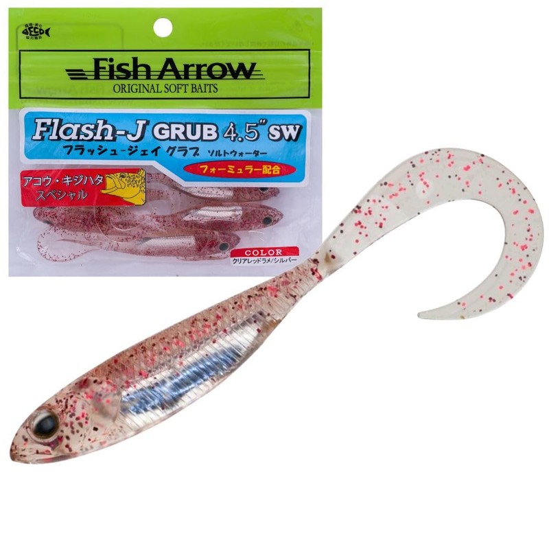 Fish Arrow Flash J Grab 4.5SW #121 Glow Orange/S
