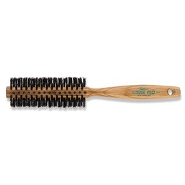 Dannyco Professional Nature Pro Oakwood Handle Circular Brush With Natural Boar Medium, 1 Count, 4cm