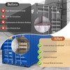 Aluminum-Alloy Shipping Container Vent (2Pcs) with Ventilating Screen, Improve Airflow,