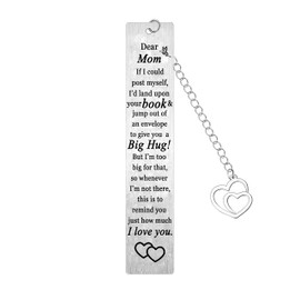 Mom Bookmark Funny Mom Gifts from Daughter Son Bookmarks Gifts for Mom Valentines Mother's Day Gifts Mom Gift Funny Bookmark (mom)