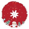Christmas Tree Skirt 48 Inch Soft Plush Christmas Tree Mat