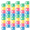 48Pcs Clamp Thread Saver Organizing Silicone Bobbin Clip Spool Sewing