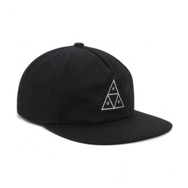 Huff HT00543 Snapback Baseball Cap, ESS. UNSTRUCTURED TT SNAP BACK CAP, Black