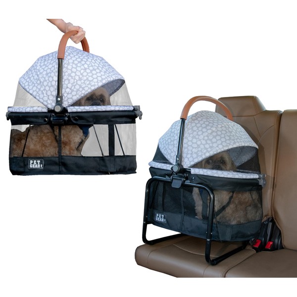 Pet Gear No-Zip View 360 Pet Carrier & Car Seat