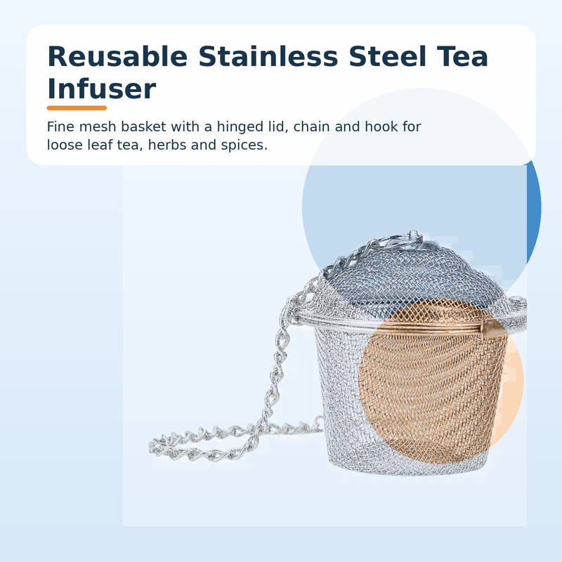 Stainless Steel Tea Infuser Ball for Loose Leaf Tea –