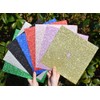 Graduation Cap Decorations - Glitter Paper, Letter Stickers, Self Adhesive