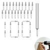 100 PCS Double Headed Skirting Nails,Double Nails,Seamless Steel Double Headed