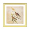 6x6 Picture Frame, Gold Aluminum Metal Square Photo Frame with