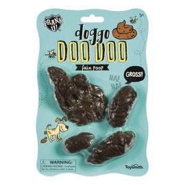 Toysmith Fake Doggo Doo Doo, Looks So Real - 4 Pieces