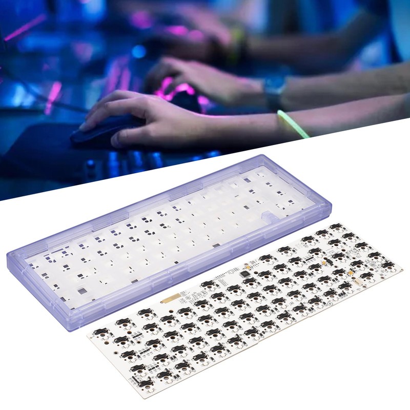 DIY Mechanical Keyboard Kit 67 Keys Wired Switch Hot Swap