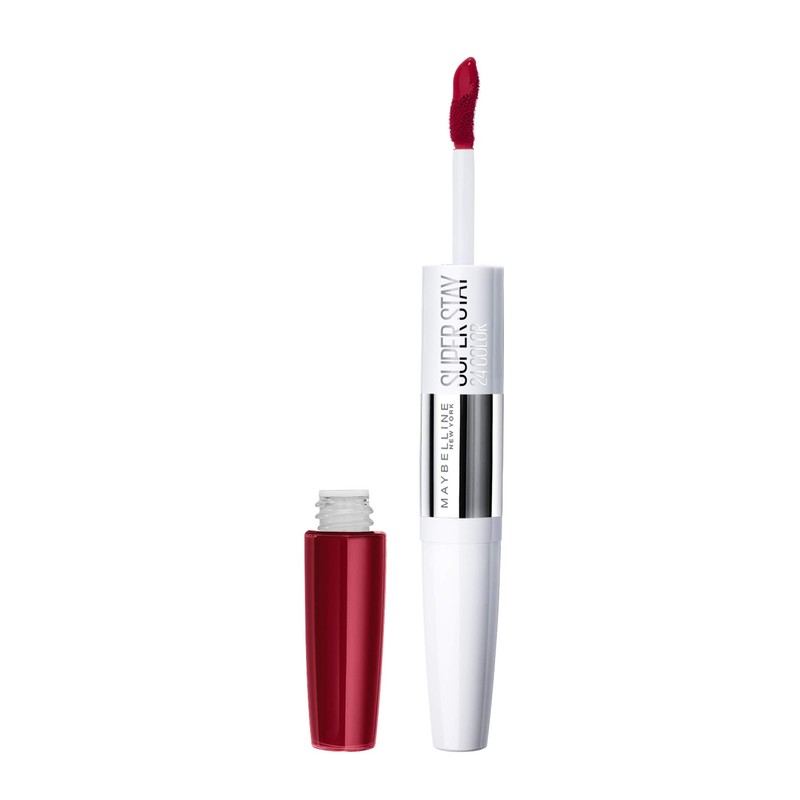 Maybelline Superstay 24 Hour Lip Color, 515 Blazing Red