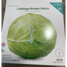 See details Strong Moms Dr. Cabbage Vegan Cabbage Breast Pack, 20 sheets / 튼튼맘스 닥터캐비지 비건 양배추 가슴팩 20매