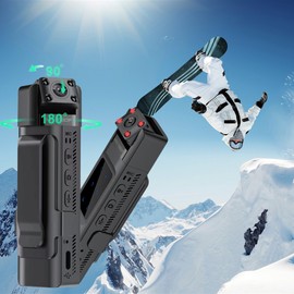 High Clear Action Camera Portable Large Capacity Camera with WiFi Module Compact size Camcorder with Clip Infrared Night Viewing Camera