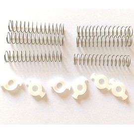 6x Trumpet Piston Springs Rings And 6x Trumpet Key Keying Spring Support Trumpet Installs Maintains Accessories Musical Instrument Maintenance Adjustment Repair Fix Parts
