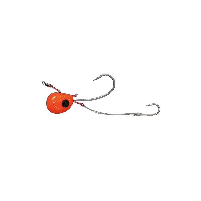 JACKALL BINBINTENYA Tai Dream No. 8 Medium Hand, Orange Gold