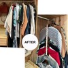 FYOURH Shirt Hangers Space Saving - Multi Hangers for Dorm