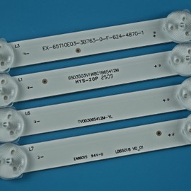 XIMAIACC 16 Pieces LED Backlight Strips for Vizio 65‘’TV LB65018 D65U-D2 D65-D2 E65X-C2 T650QVN05.0 T650QVF07.0 T650HVF05.5 EX-65T27E02-3D772 MT65W-861C3