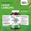 Wild & Organic White Mulberry Leaf Capsules - 120 Count