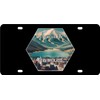Taos Ski Valley New Mexico Travel Destination Souvenir Hexagon Design