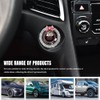 Lyxheth Cute Bow Bling Car Engine Stop Decoration Ring, Engine