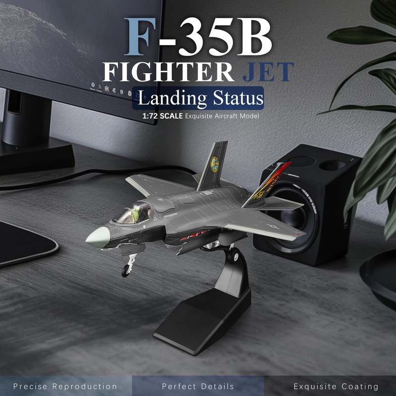 HANGOU 1/72 F-35B Lightning II (Basic Condition) Military Model Aircraft