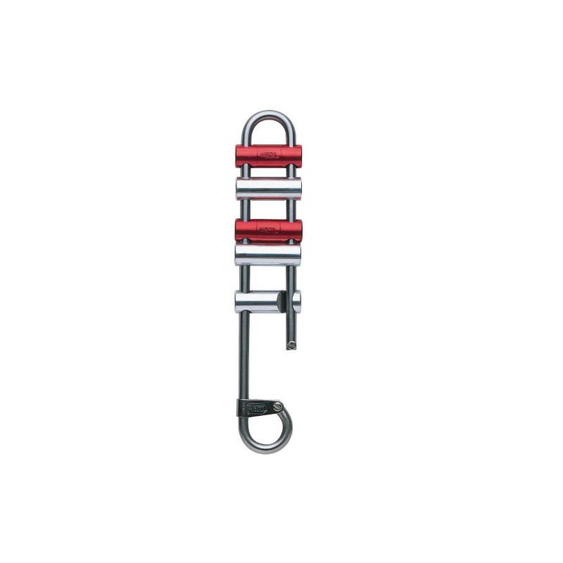 PETZL RACK, Descensor de barras con frenado variable