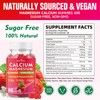 Calcium Gummies 1000mg with Vitamin D3 K2 & B Complex,
