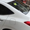 3D Simulation Tennis Break Glass Car Window Sticker, Baseball Broken