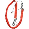 kangyuan 2pcs BUNGEE LEASH CORD Fabric Safety Cord Spring Snap