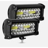 usa-parts-seller 2x 6.5In 20000LM LED Work Light Bar Flood Spot
