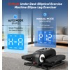 HOMGIM Under Desk Elliptical Machine - Quiet Motorized Leg Exerciser