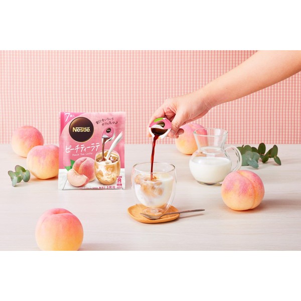 Nestlé Potion Peach Tea Latte, 7P x 4 Packs