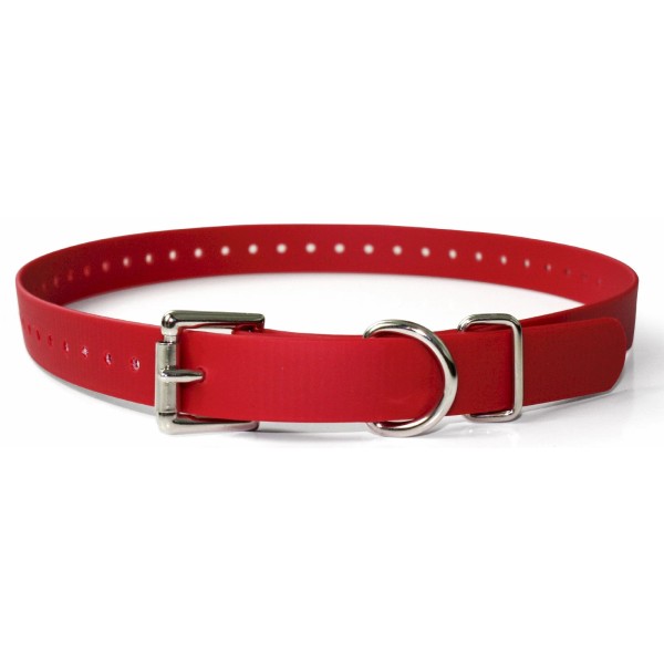 Educator Biothane Dog Collar 1 Inch Wide Waterproof Durable Adjustable