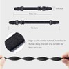 OKUPAN Mask Extender Strap, 10Pcs Elastic Fabric Mask Holder Clip