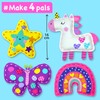 EZCRA Unicorn Sewing Kit for Kids Ages 4-8, 4 Easy