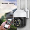 1MP HD Surveillance Camera 360° 1920x1080 Floodlight Motion Tracking 1080P